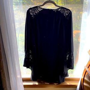 Express Bell Sleeve Mini Dress